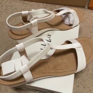 White Alfani Sandal